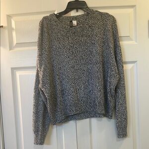 Black &White Knit Sweater